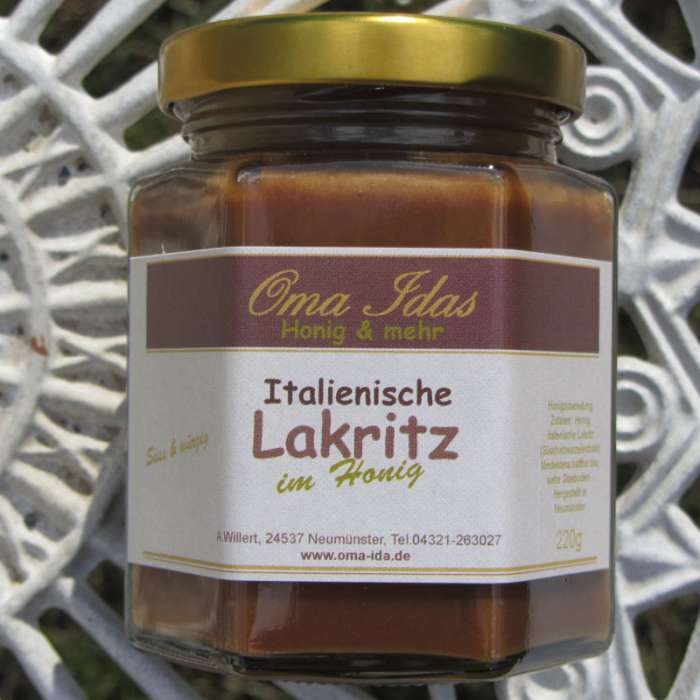 Honig mit Lakritz