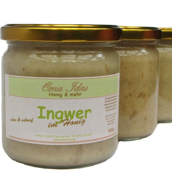 Honig mit Ingwer