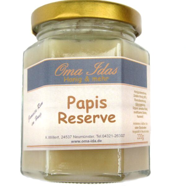 "Papis Reserve" - Honig mit Jamaica Rum